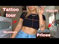 TATTOO TOUR - PRICES/MEANINGS/PAIN | INDIA MARSHALL