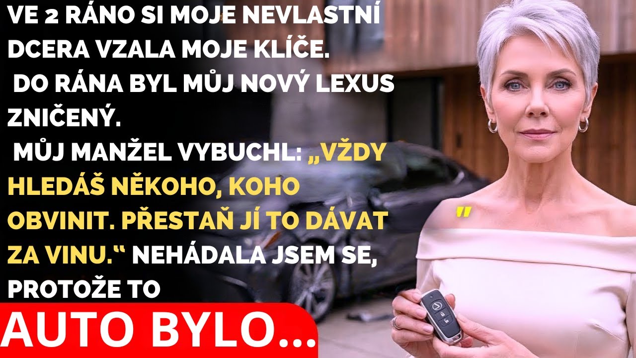 Ve dvě ráno jsem slyšela, jak se tiše otevírají dveře naší ložnice. Myslela jsem, že se mi to jen zdá, když jsem ráno našla prázdné místo na příjezdové cestě. Michaelovo Lexus zmizelo a jeho klíče...