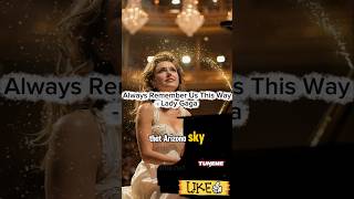 Always Remember Us This Way - Lady Gaga Gaga #always  #80smusic #trending  #Shorts #ladygaga #music