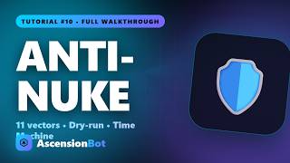 Stop a Discord server wipe in seconds — Anti-Nuke module FULL walkthrough