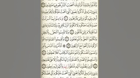 سورة البقرة من الاية 38 إلى الاية 48 بصوت القارئ الشيخ مشاري بن راشد العفاسي.