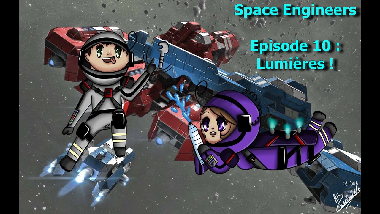 [Découverte] Space Engineers EP 10 [FR] Lumières ! - YouTube