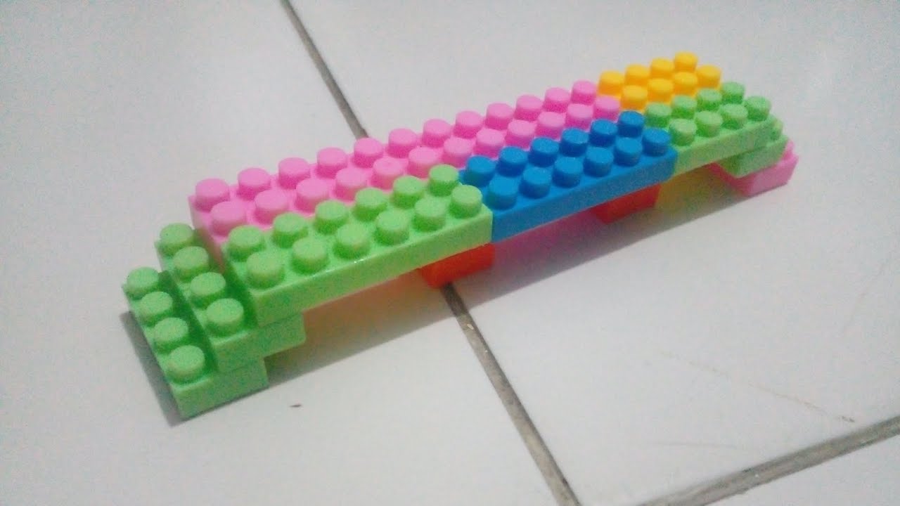 I made a bridge using blocks( 💯) - YouTube