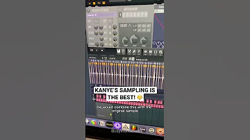 KANYE'S SAMPLING IS THE BEST! 😤