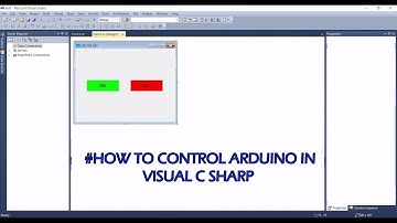 How To Control Arduino in Visual C#