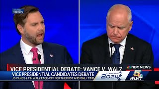 Recapping Vice Presidential debate between JD Vance and Tim Walz