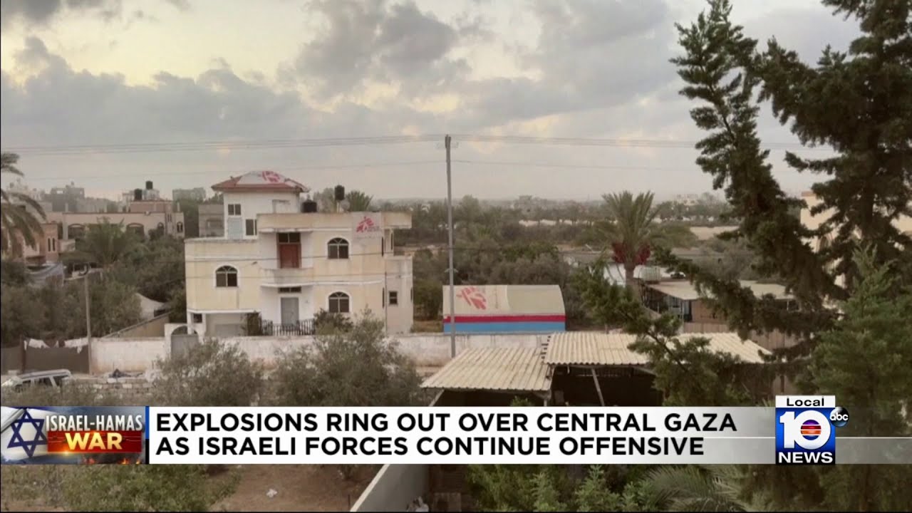 Fighting, shelling rages on in central Gaza