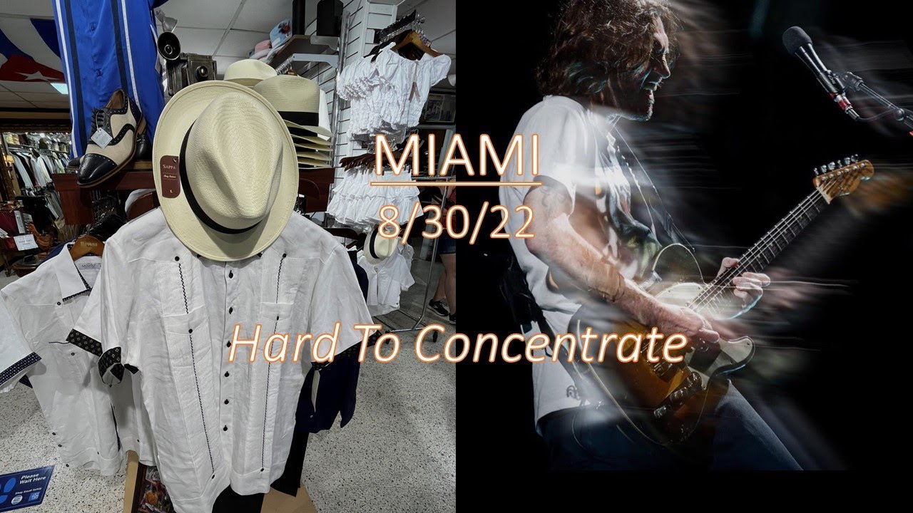 Red Hot Chili Peppers Hard To Concentrate Miami 8/30/22 