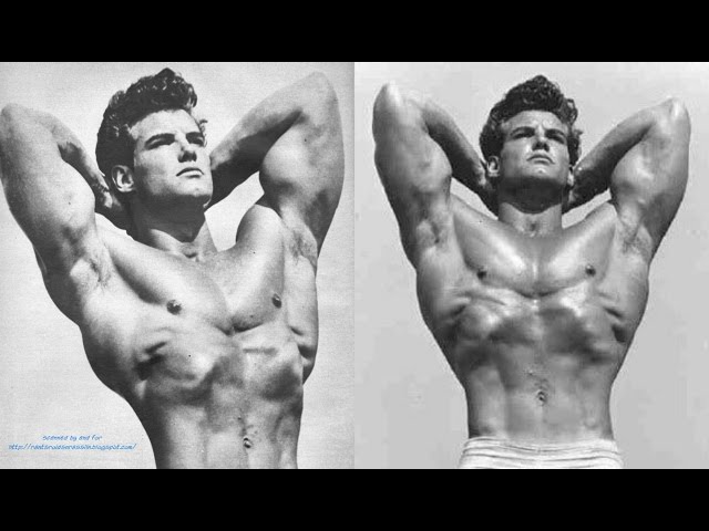 Steve Reeves Height Steve Reeves Hercules Physique