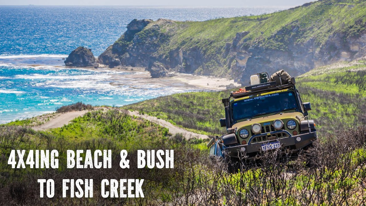 fish creek company 4x4ing Beach & Bush Adventure