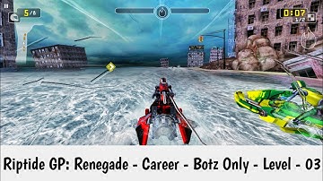 Riptide GP Renegade Career Botz Only Level 3 - Shiny