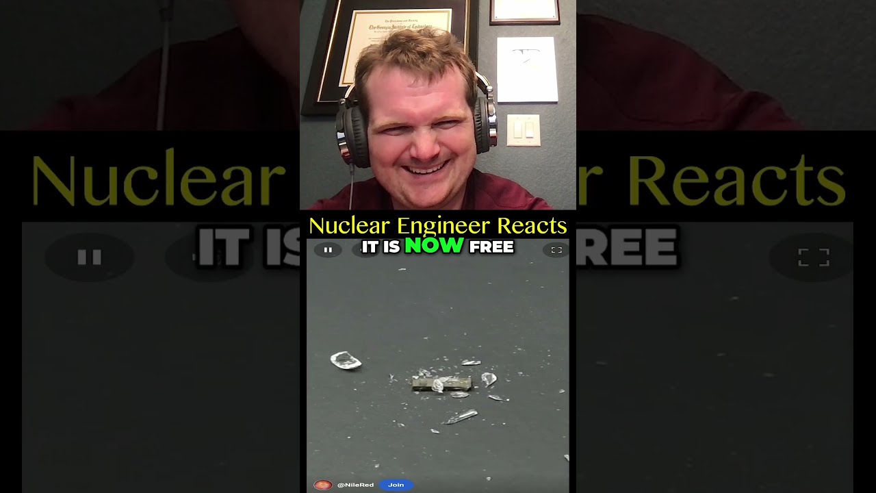 Pure Uranium Is Dangerous Or It Nuclear Engineer Reacts To NileRed