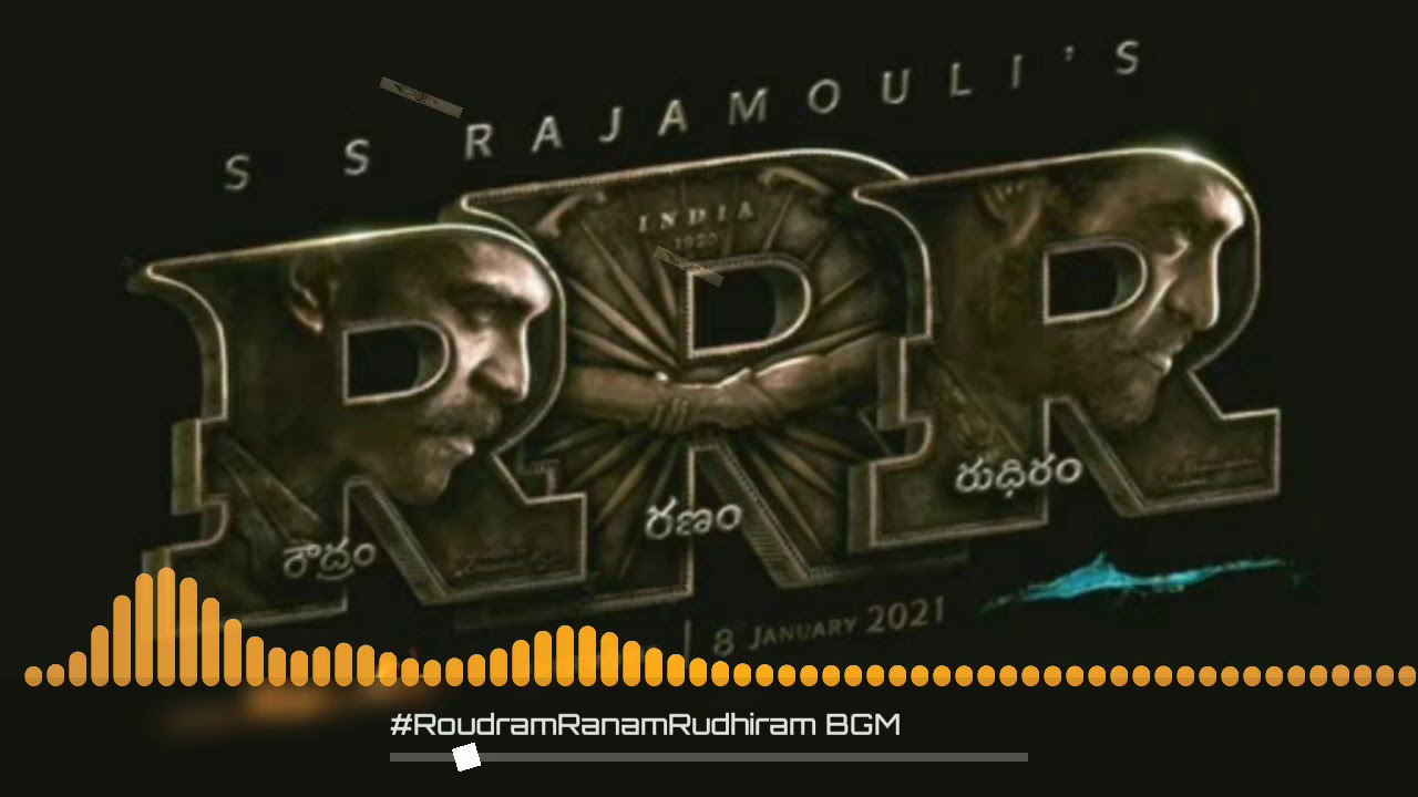  RoudramRanamRudhiram BGM   RRR Motion Poster Ringtone  Telugu Music BGMs 