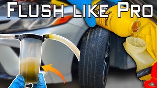 Here is How to TEST and FLUSH brake fluid without removing wheels/one man brake fluid change/ Camry