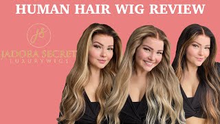 JADORA SECRET REALISTIC HUMAN HAIR WIG HAUL/REVIEW