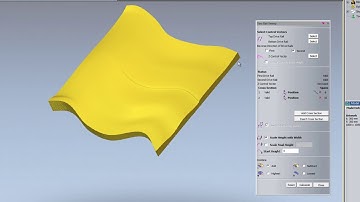 2 Rail Sweep in Artcam