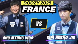  Cho Myung Woo plays 10 9 9 AVG 4.00 vs Kim Haeng Jik | Great Match 