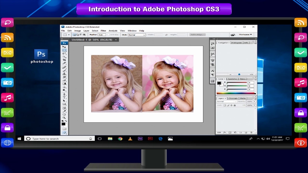 adobe photoshop cs3 background change