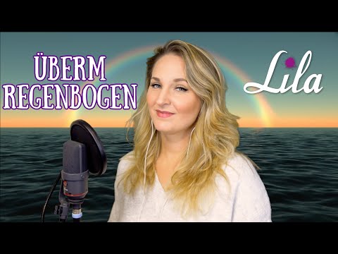 Wunderschönes Trauerlied "Überm Regenbogen" (Somewhere over the rainbow) Lied zur Beerdigung - Lila