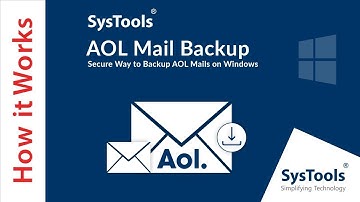 SysTools AOL Mail Backup | Backup AOL e-mails (op Windows)