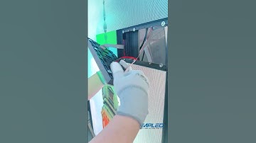 Do you like this LED module installation method? ---MPLED Manufacturer #leddisplay #led