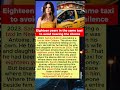 Eighteen years in the same taxi to avoid hearing the silence