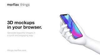 THINGS - Generate 3D device mockups