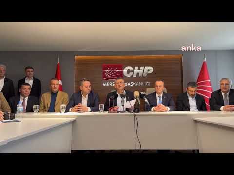 CHP Grup Başkanvekili Özgür Özel, Mersin’de Açıklama Yapıyor | 01.03.2023