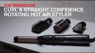 Remington Curl & Straight Confidence AirStyler AS8606  Tong How To Video