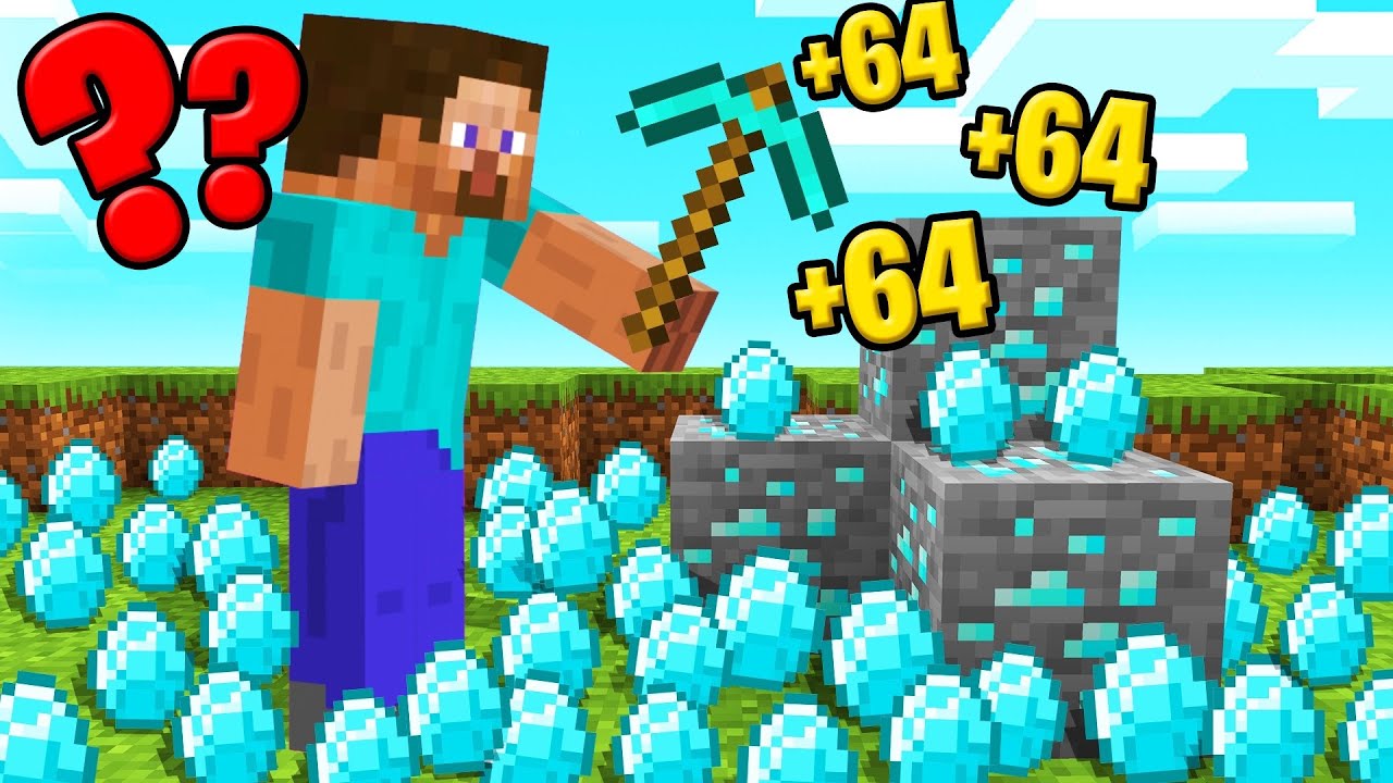 Minecraft But All Drops Multiply Youtube Minecraft Multiplying Pokemon