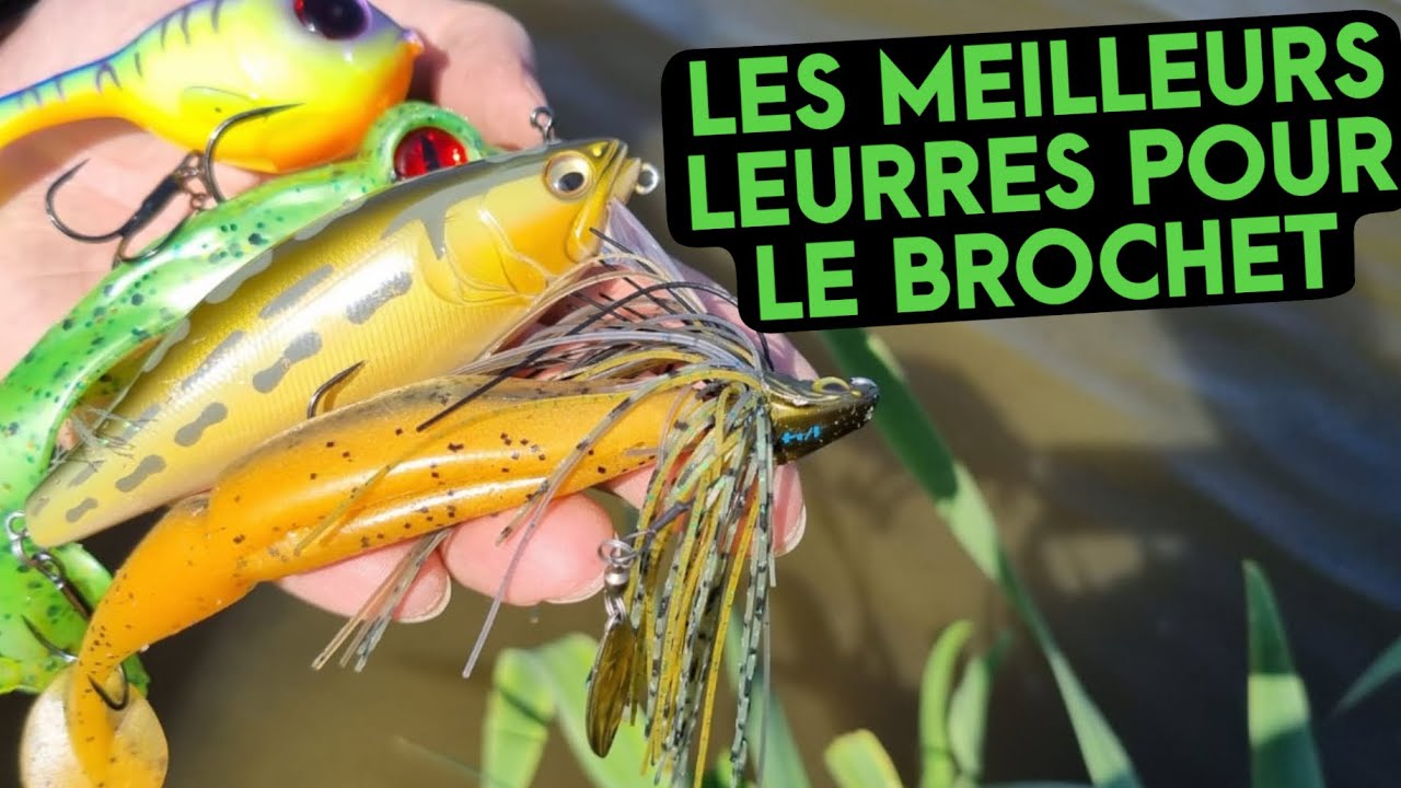 trifyd ® Fishing - Leurre Brochet, Le Pack de 3 leurres de Peche