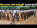 Telangana సబ్ ఇన్స్పెక్టర్ Unique Drill Session వీడియో Gone వైరల్ || Oneindia Telugu