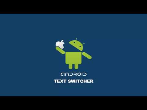 TextSwitcher - Tutorial (Android Studio)