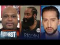 Harden helping or hurting the Nets? Nick Wright & Antoine Walker decide | NBA | FIRST THINGS FIRST