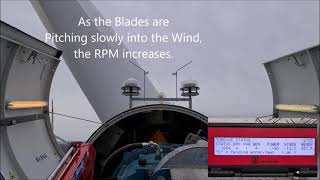 Windturbine SWT 2.3 Testrun @ full Power with explanations.