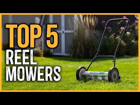 Video: Best mechanical lawn mowers: reviews