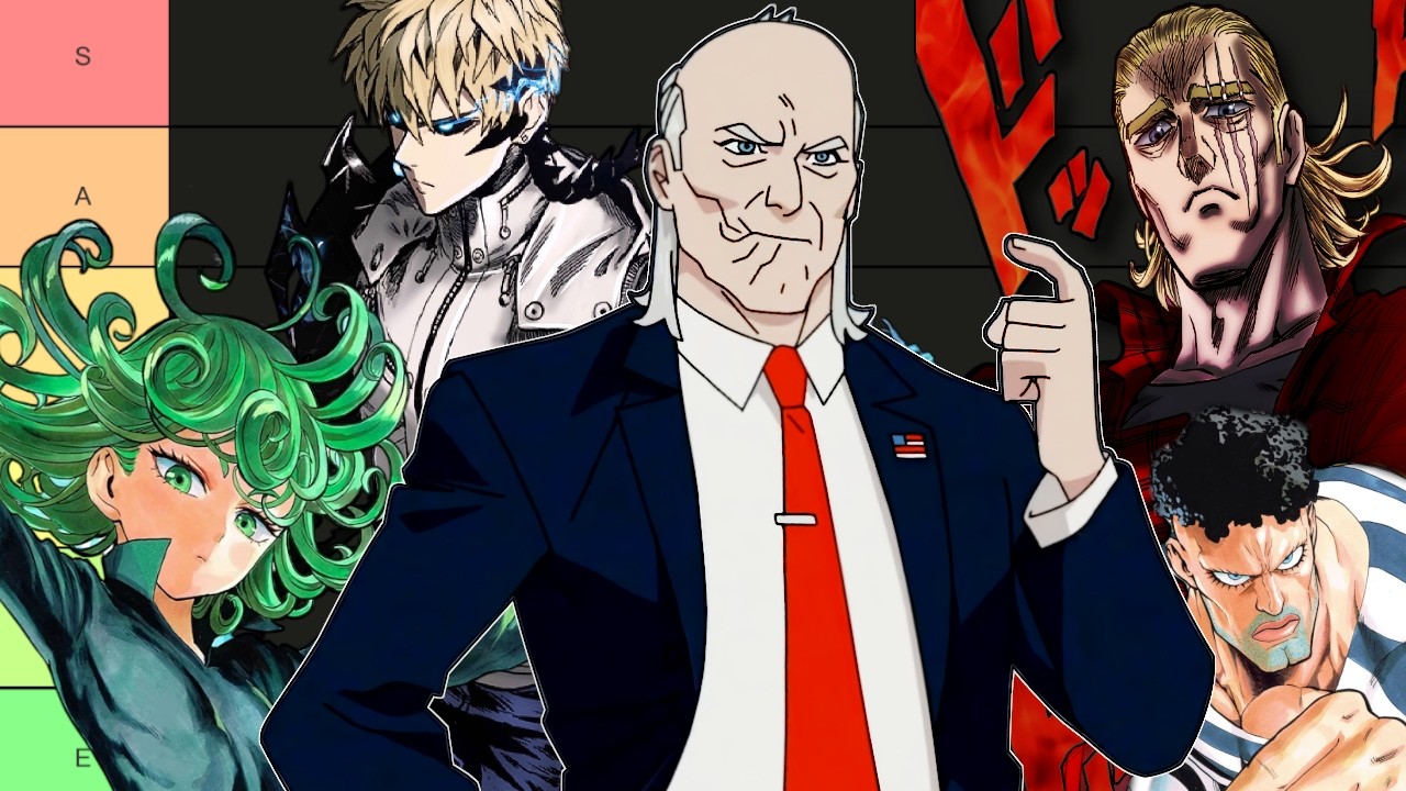 Cecil Ranks the S-Class Heroes from One Punch Man - YouTube