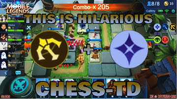 CELESTIAL & MARKSMAN BUILD - CHESS TD GAMEPLAY | Mobile Legends Bang Bang