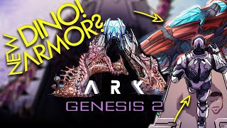 ARK Genesis 2. NEW DETAILS! Dinos! Armor? TLC 3 Spider?? Full Rundown.