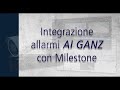 Integrazione Allarmi AI GANZ con Milestone
