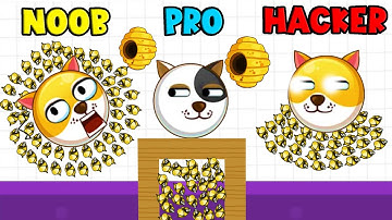 NOOB vs PRO vs HACKER | Save the DOGE *FUNNY*