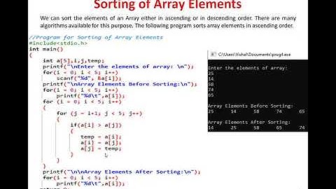 Array Manipulation by Vishal Kumar Sagtani, Assistant Professor, Computer Science