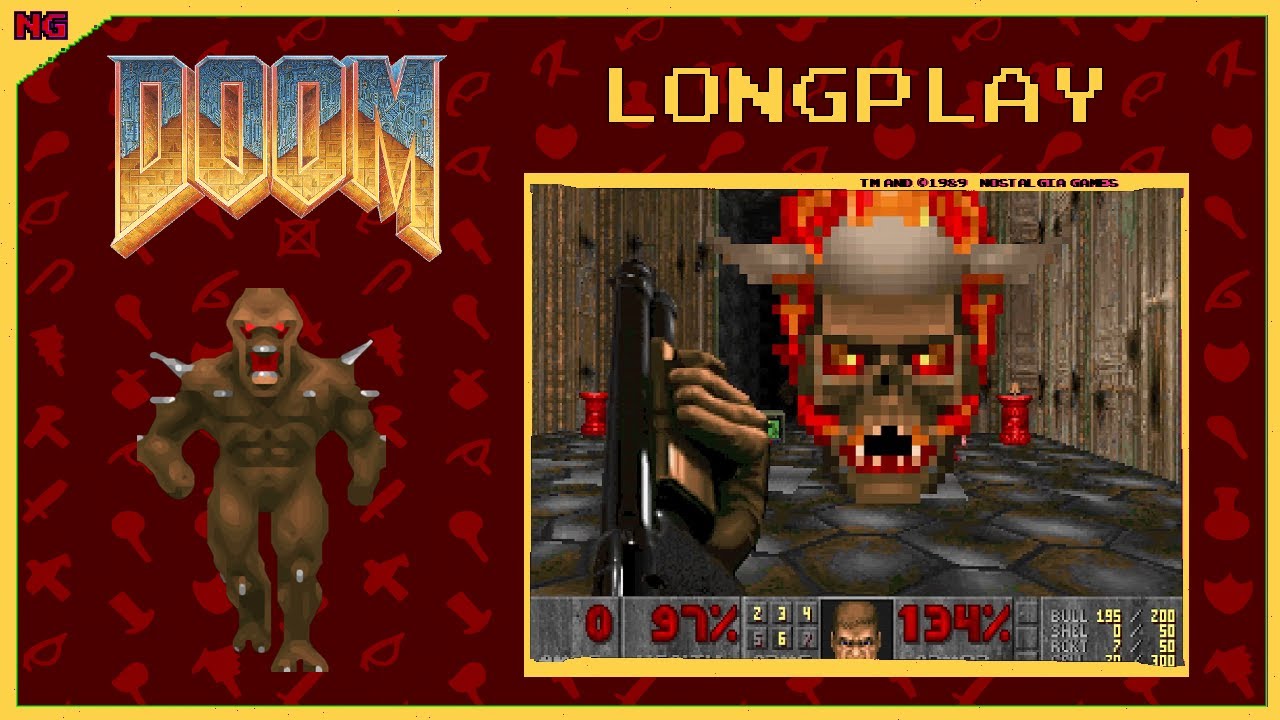 Doom LONGPLAY (1993) [MS-DOS] - YouTube