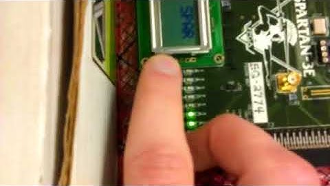 Xilinx Spartan-3E FPGA - ECE 102 Project