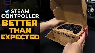 I GOT MY STEAM CONTROLLER !! Unboxing and a Quick REVIEW
