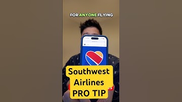 Southwest Airlines Check In Tip