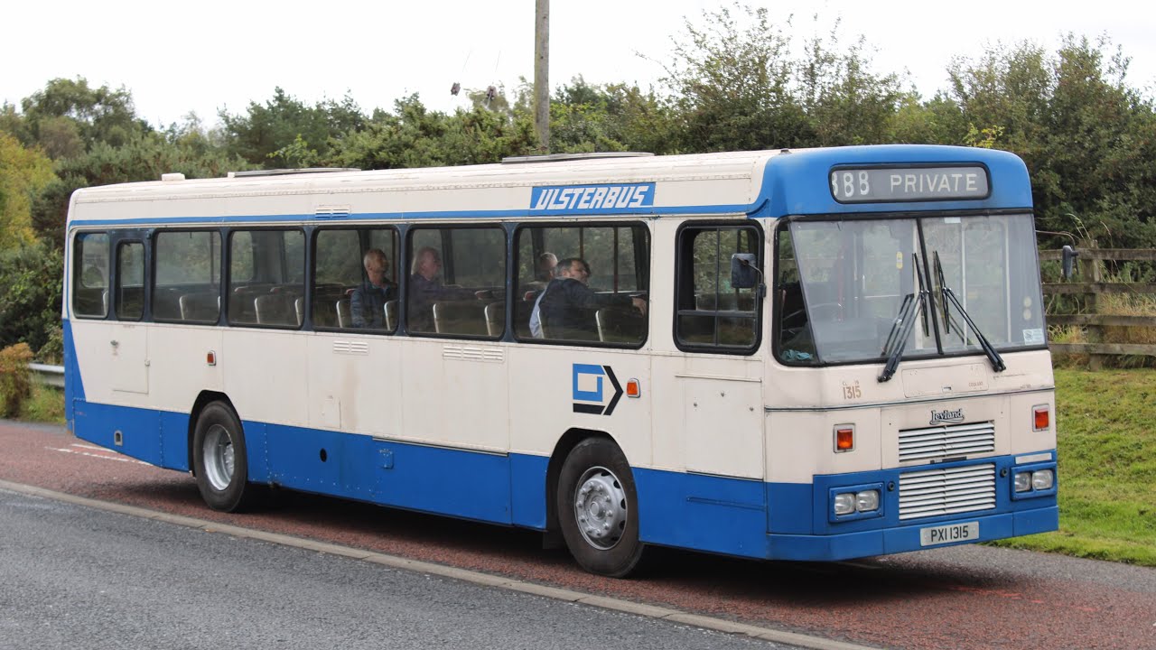 *Preserved* Ulsterbus Leyland Tiger N-Type 1315 (ITH Tour) - YouTube