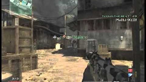 MW3 7 MAN 1 JAVELIN!!!