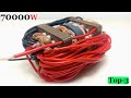 Top3 Free electricity energy 70kw 240v magnetic generator with light bulb at home