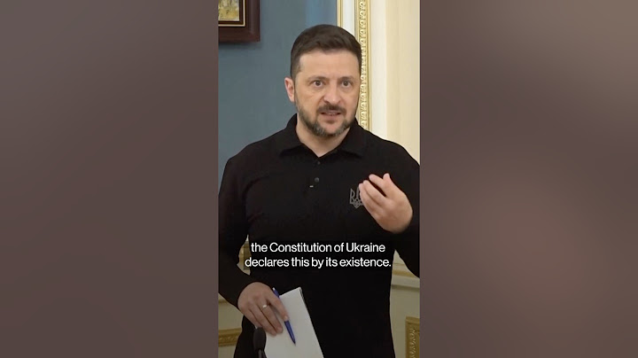 Zelenskiy Says Ukraine Won't Cede Territory for Peace Deal